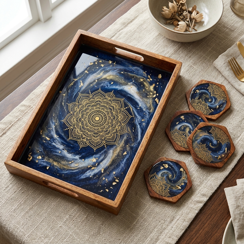 Resin Trays & Coasters